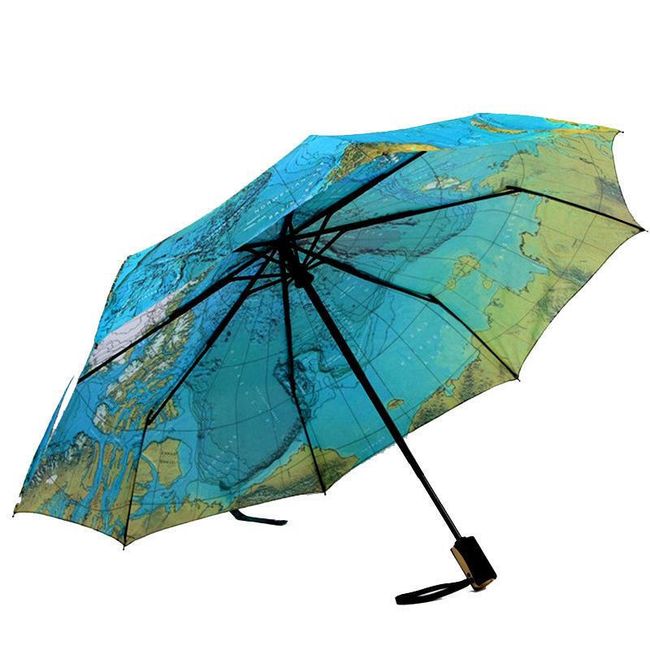 Deštník s mapou světa 1