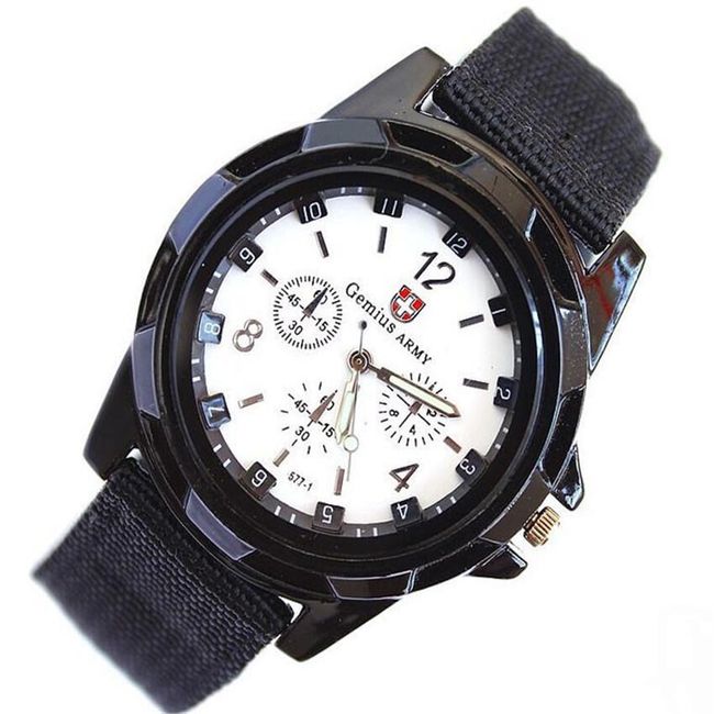 Стилен часовник с масивен циферблат - 4 варианта 1