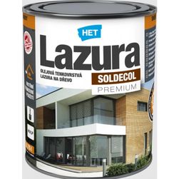 Soldecol Lazura Premium olejová tenkovrstvá 0,75l báze ZO_217782