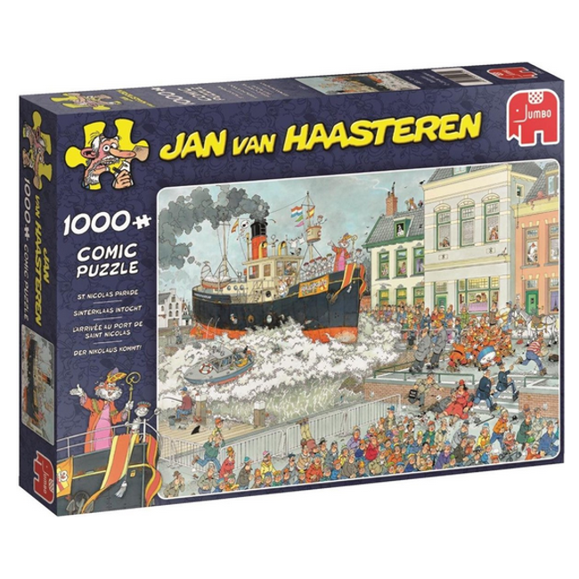 Jan van Haasteren Parada Świętego Mikołaja - 1000 sztuk ZO_98-1E12508 1