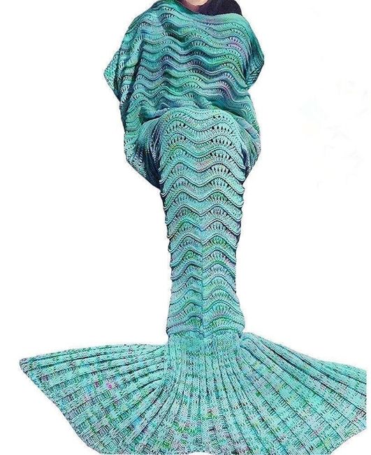 Mermaid tail blanket Inka 1