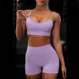 Ženski fitnes komplet Gracie purple, velikosti XS - XXL: ZO_225240-S