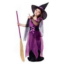Costum de vrăjitoare pentru copii