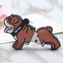 USB flash meghajtó bulldog formájában - különféle kapacitások