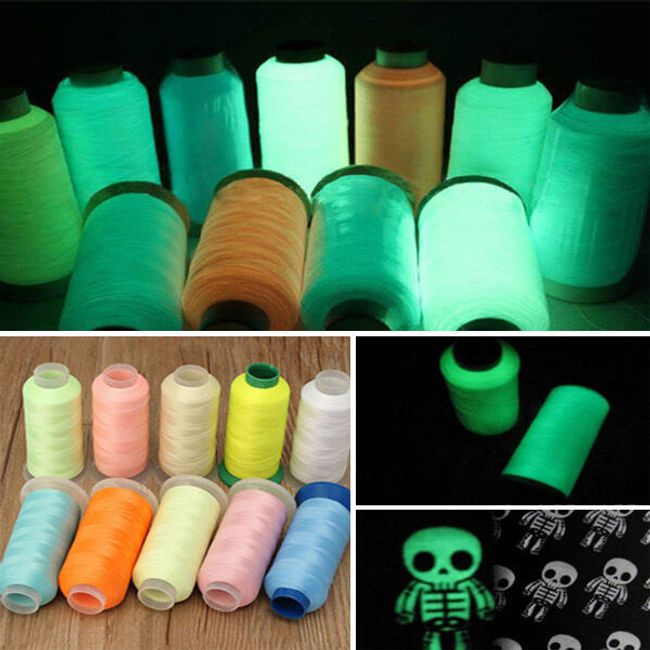 Fluorescenční nit - různé barvy 1