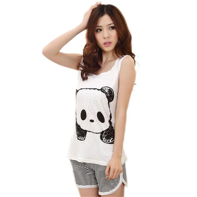 Pijama de damă cu panda - mărime universală 1