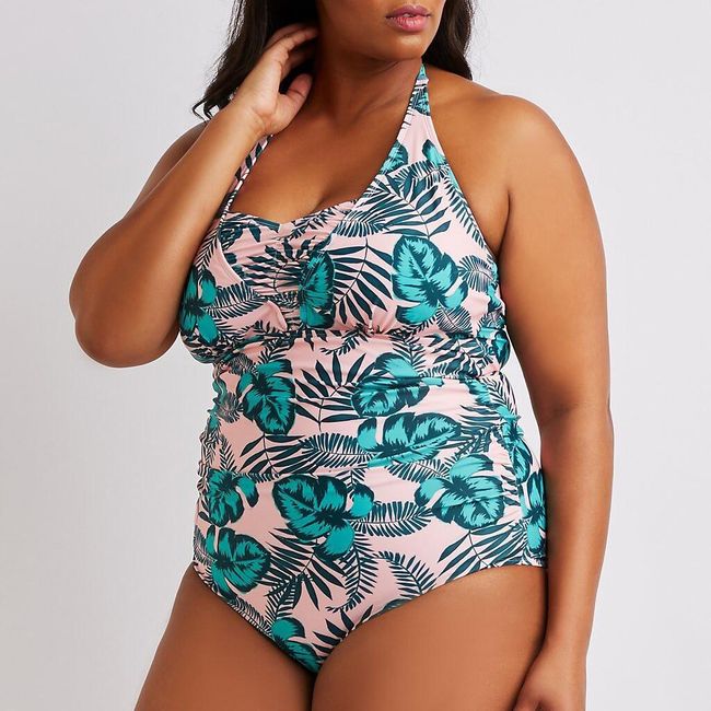 Damski strój kąpielowy plus size TF4181 1