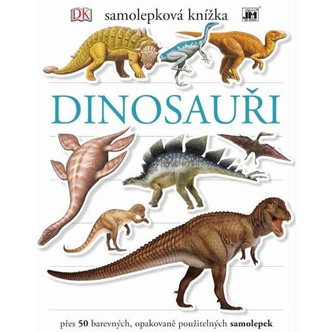 Książeczka samoprzylepna Dinozaury PD_1232523 1