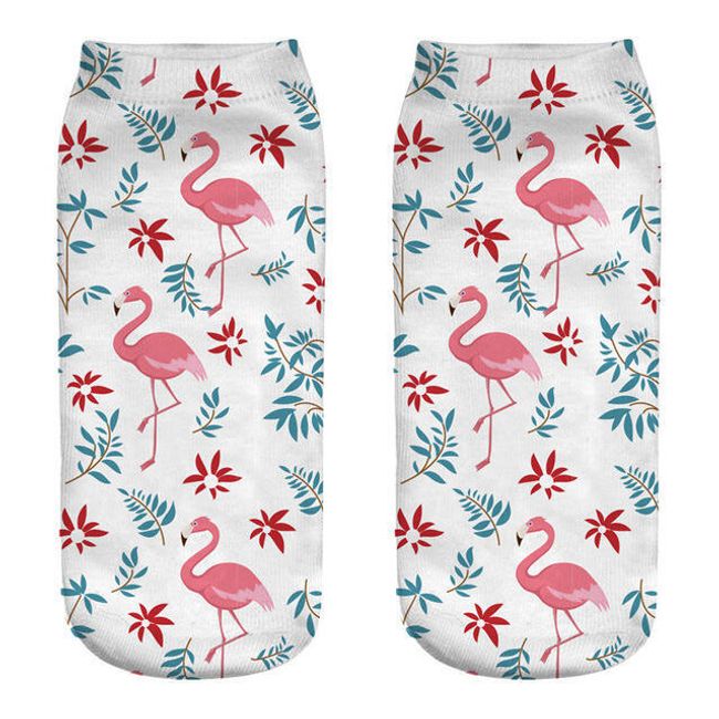 Dámske ponožky Flamingo 1