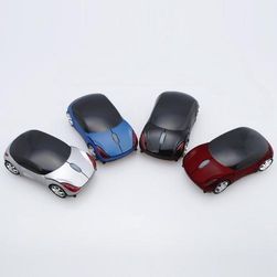 Bezdrátová optická myš ve tvaru autíčka - na výběr ze 4 variant