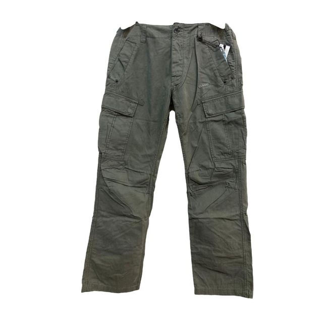 Dámske nohavice s vreckami - khaki, veľkosti XS - XXL: ZO_3411beb0-2086-11ee-835a-8e8950a68e28 1