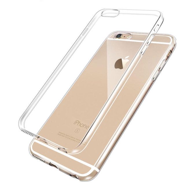 Husă ultra subțire pentru telefon - iPhone 5, 5S, SE, 6, 6S, 6P, 7, 7 Plus 1