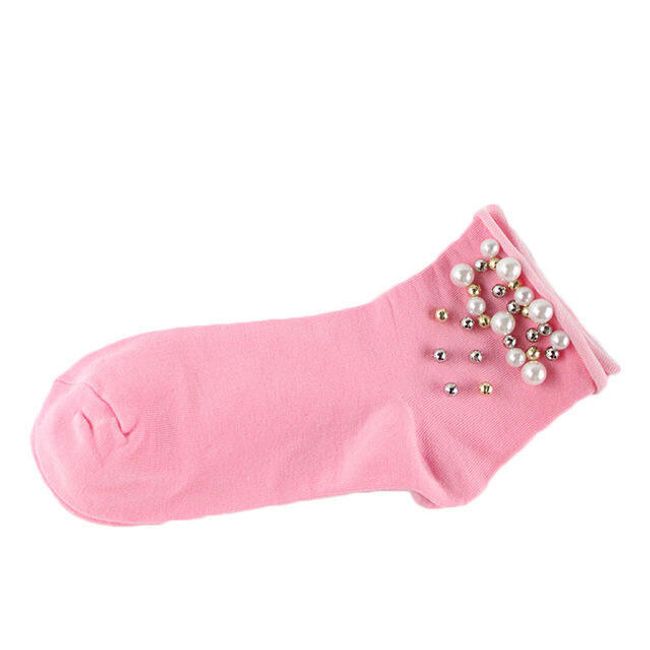 Ponožky s perličkami 1