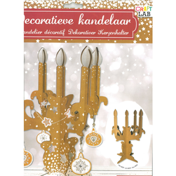 Božična dekoracija - izdelajte svoj svečnik, 26 x 33 cm ZO_53863