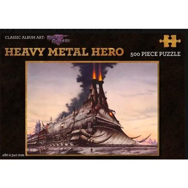 Heavy Metal Hero Puzzle (500 darabos puzzle) ZO_261594 1