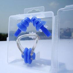 Plavalni komplet - pripomoček za striženje nosu, čepki za ušesa