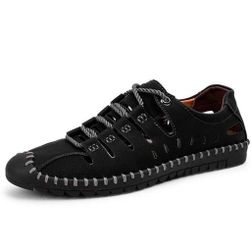 Sandale pentru bărbați Delaine Black - mărimea 40, Marimea pantofilor: ZO_226155-40