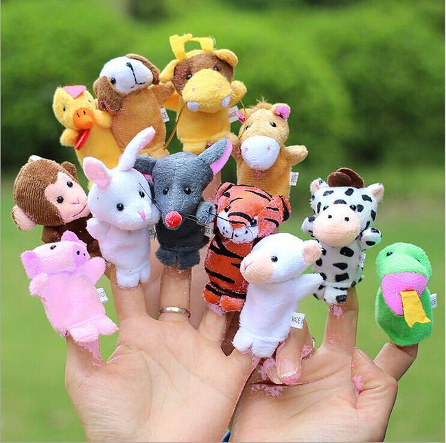 Veliki set mini lutkastih životinja - 12 komada 1