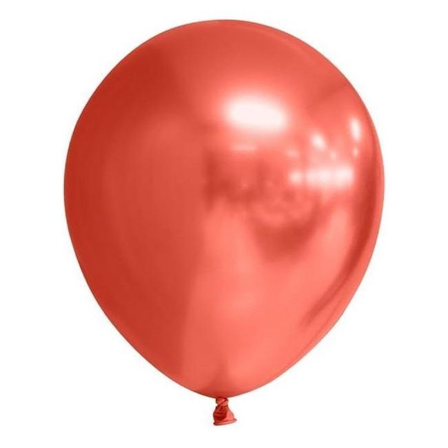 Fiesta - Balónky - 100ks - zrcadlově červené - Ø 30cm ZO_XDKO80179 1