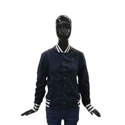 Jachetă de toamnă pentru femei cu fermoare Switcher - albastru închis, mărimi XS - XXL: ZO_261246-XL