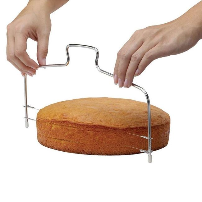 1 db állítható rozsdamentes acélhuzalból készült drót szintező Pizza tészta vágó trimmer konyhai tartozékok sütés eszköz SS_4000891508262 1
