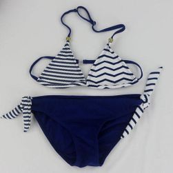 Dívčí stylové plavky - více barev Námořnická - velikost č. 16, Velikosti DĚTSKÉ: ZO_229425-176