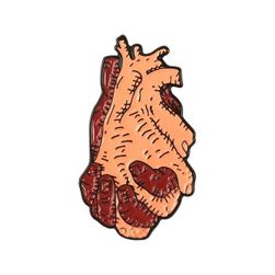 Unisex brož Heart