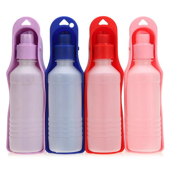Cestovní lahev a miska na vodu pro domácí mazlíčky - 250 ml 1