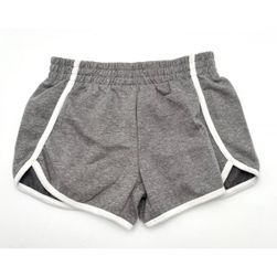 Къси панталони за момичета - сиви, Размери ДЕТСКИ: ZO_2b2064c4-acdc-11ec-bcd2-0cc47a6c9370