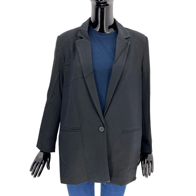 Damska kurtka o luźnym kroju z rękawami 3/4, rozmiary XS - XXL: ZO_5687077c-ae8d-11ed-9649-8e8950a68e28 1
