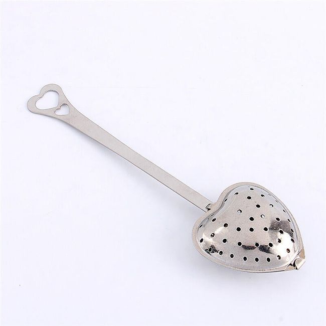 Sítko na čaj ve tvaru srdce - 14 cm x 4 cm 1