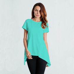 Dlouhé tričko s asymetrickým střihem - 5 barev