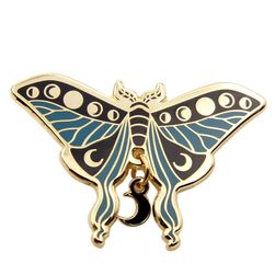 Unisex brož Moth