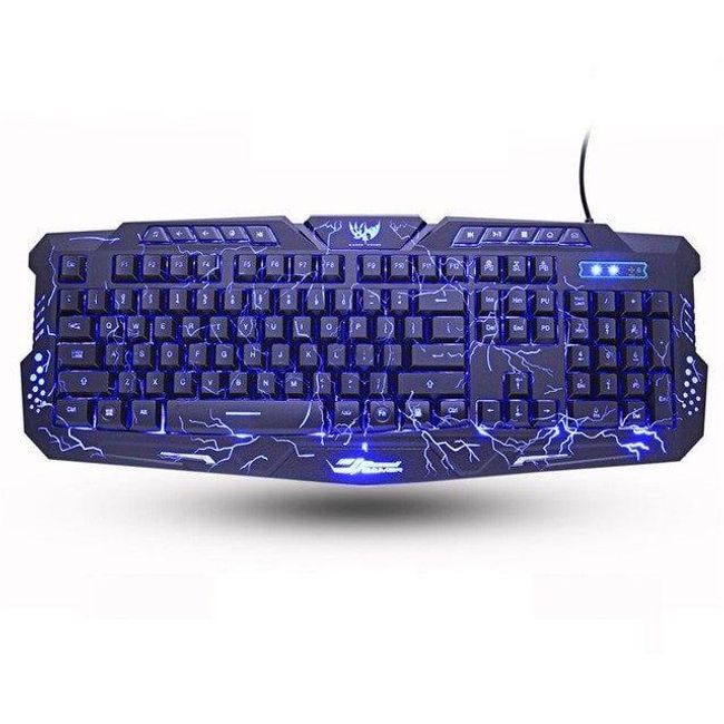 Tastatură pentru jocuri cu iluminare de fundal LED Memphis 1