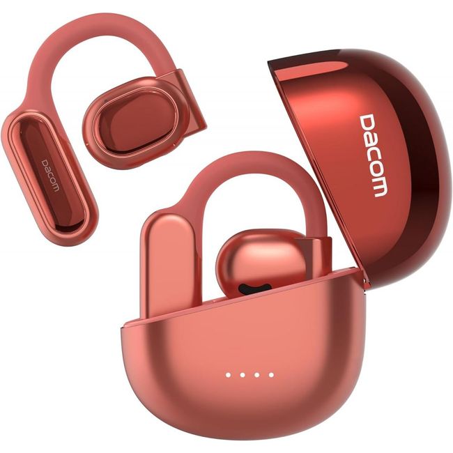 Otwarte słuchawki DACOM, Bluetooth 5.3, pomarańczowe ZO_B1700339 1