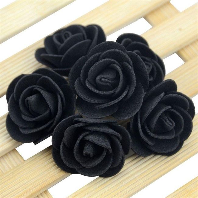 Foam rose flowers PE500 1