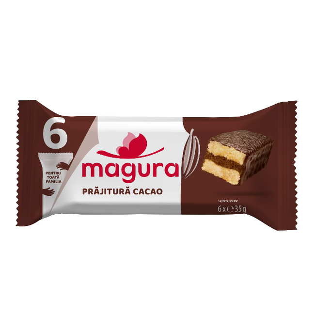 Kakaový dort Magura, 6ks x 35g, 210g ZO_217416 1