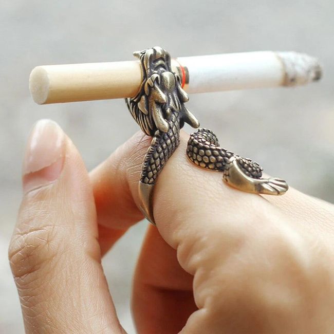 Prsteň na cigaretu Dragos 1