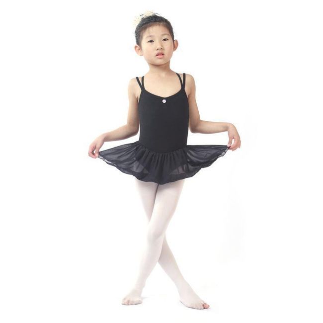 Dívčí šaty na gymnastiku a tanec - 6 barev 1