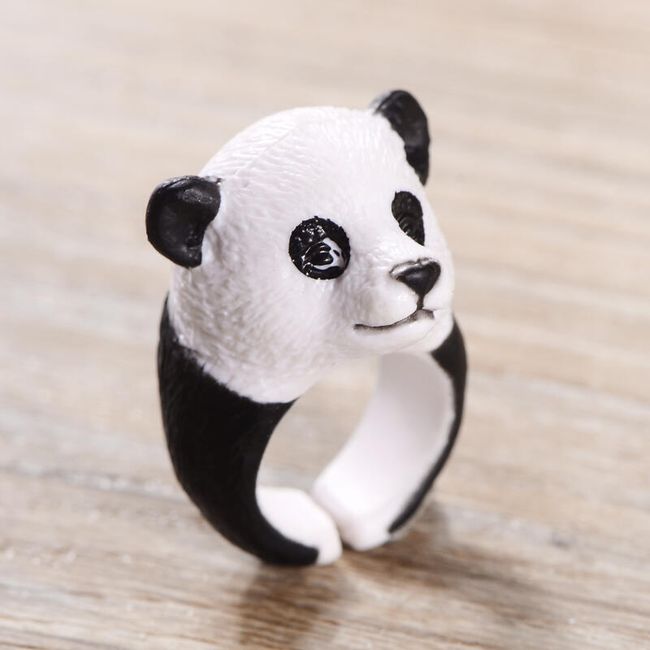 Prsteň v tvare pandy 1