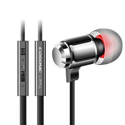 Cosonic W3 fülhallgató fejhallgató hangerőszabályzóval