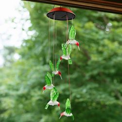 Solarna lampa z kolibrami