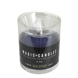 Magic Candles - Świeca LED - Ø 7x7cm - Nocny błękit ZO_XDKO79182