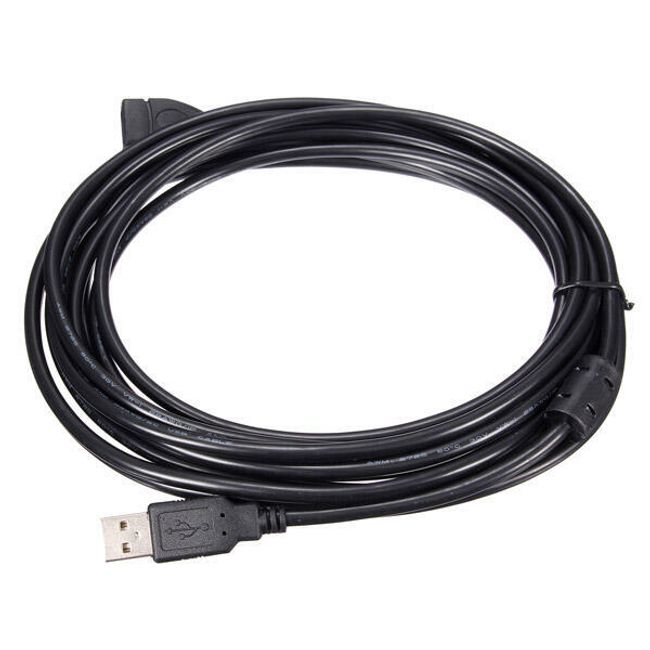 Prodlužovací USB kabel v černé barvě 1