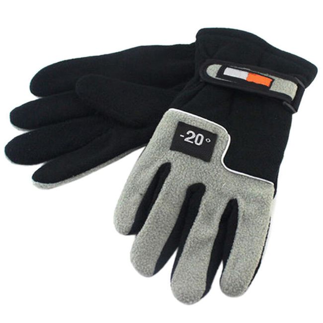 Zimowe rękawiczki męskie na ekstremalne mrozy 1