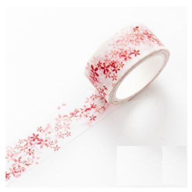 Banda washi cu design floral - 3 variante 1