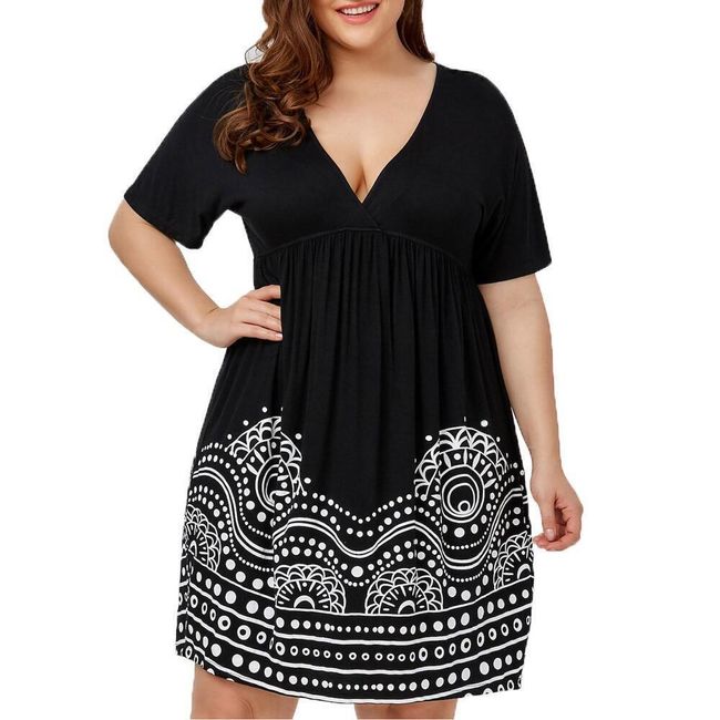 Dámské šaty plus size Amite 1