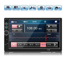 Radio samochodowe AR08 2DIN 7"LCD Bluetooth, mirror link, 7colored buttons