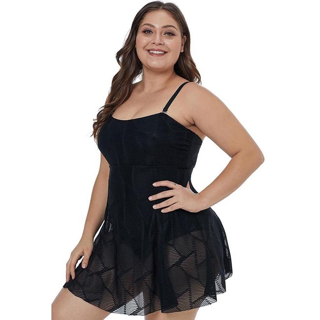 Damski strój kąpielowy plus size TF8051 1