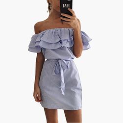 Rochie romantică de vară cu volane - mai multe culori